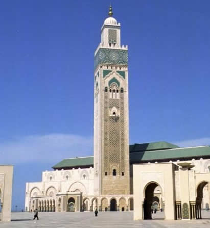 Mosquée hassan II à Casablanca